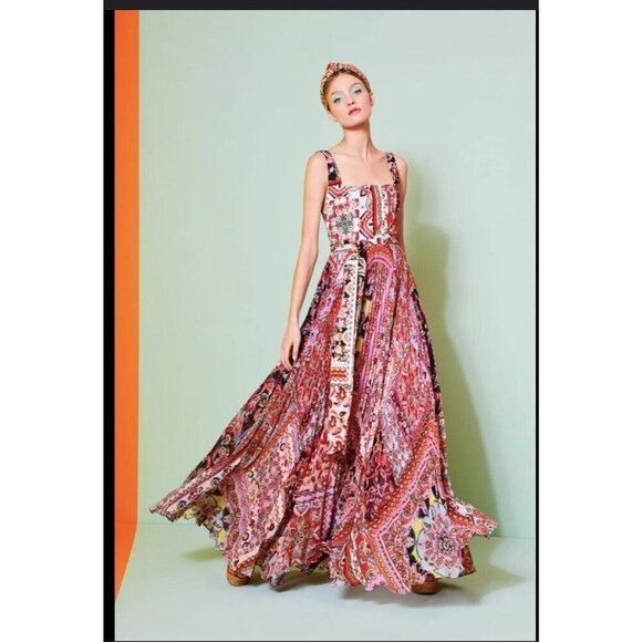Alice + Olivia Deona Maxi Dress 10 NWT $595 - Picture 1 of 9